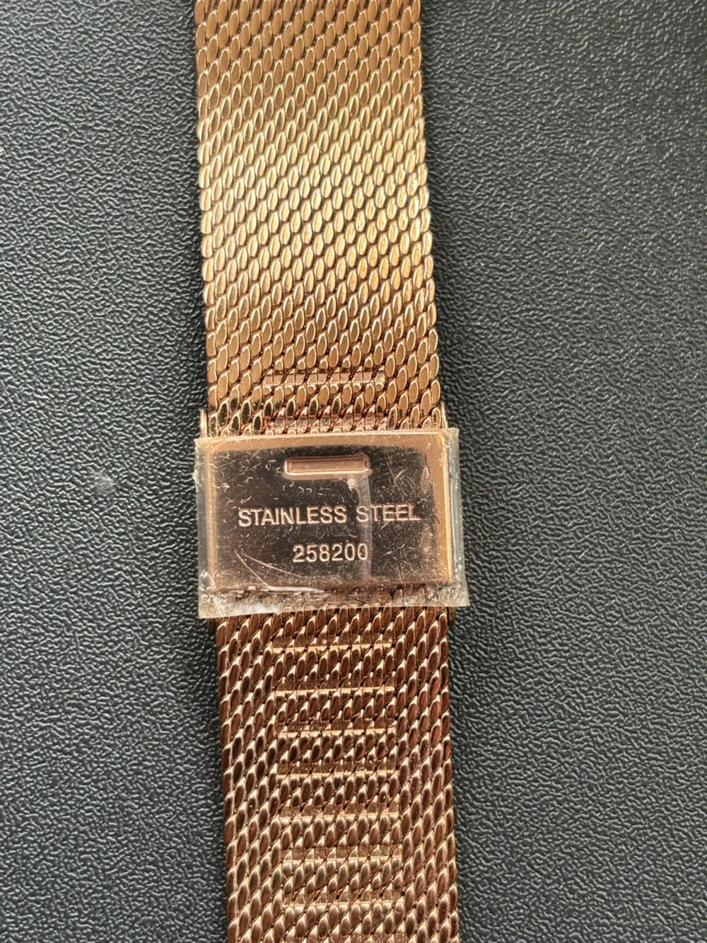 Michael Kors Rose Gold Crystal Accent Mesh Bracelet Watch